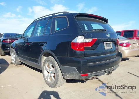 2008 BMW X3 3.0Si from USA, damaged, VIN WBXPC93468WJ24116